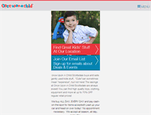 Tablet Screenshot of onceuponachildscottsdale.com
